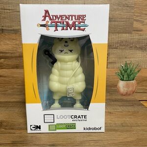 Loot Crate Exclusive Kid Robot: Adventure Time Puff Jake N Lil Finn Glow In Dark